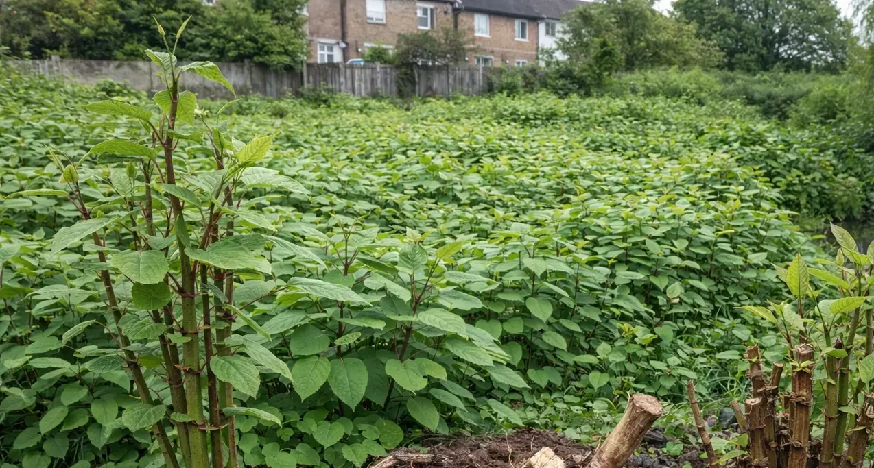 How does Japanese Knotweed spread